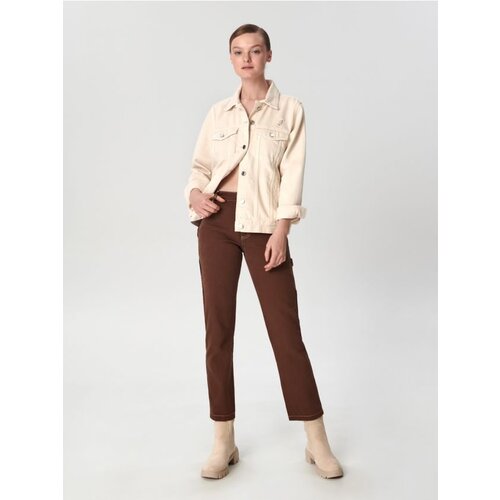Sinsay ženske high waist straight traperice  ZB519-88J Cijene
