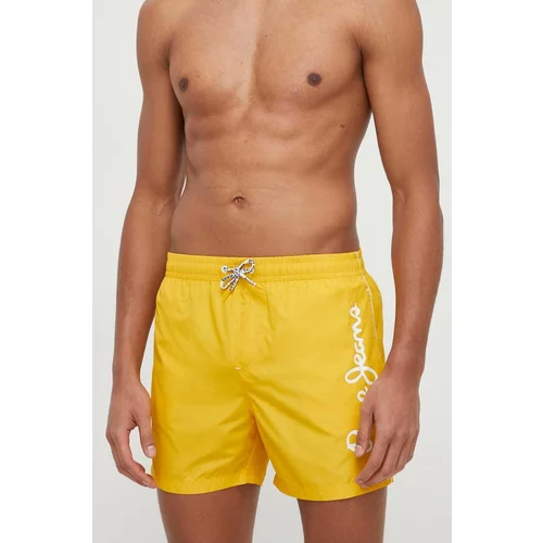 PepeJeans Kratke hlače za kupanje boja: žuta