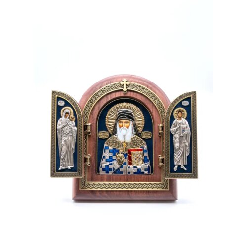  Triptih Sveti Justin Ćelijski, 220x255x32mm Slike