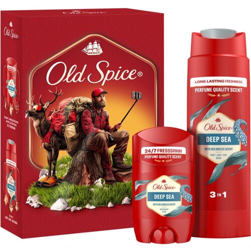 Old Spice Deep Sea Explorer darilni set za mo&amp;scaron;ke Slike