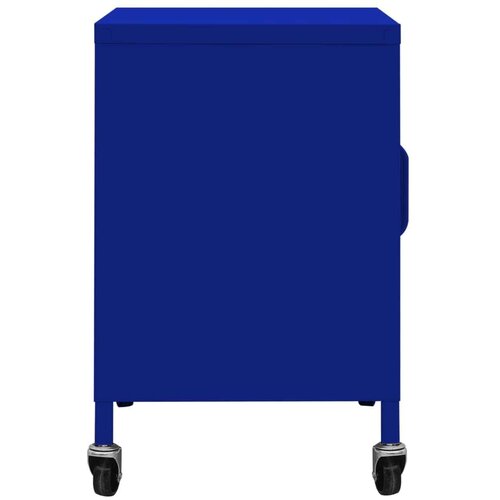 VidaXL Ormarić za pohranu modri 60 x 35 x 49 cm čelični Slike