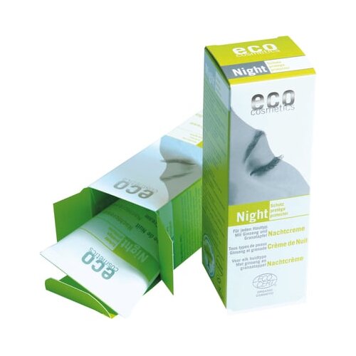 Eco cosmetics Nočna krema z ginsengom in granatnim jabolkom Slike