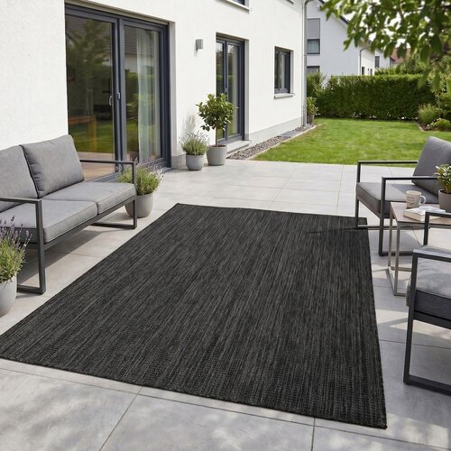 Ayyildiz Carpets Crni unutarnji i vanjski tepih 120x170 cm Mira 1450 &amp;ndash; Slike
