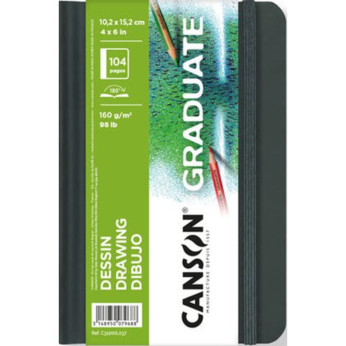 Canson skicirka DIPLOMSKA RISBA, 102 x 152 mm, črna, (21654942) Cene
