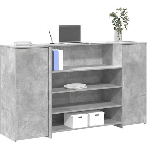 VidaXL Recepcijski stol 180x50x103,5 cm konstruiranog drva Slike