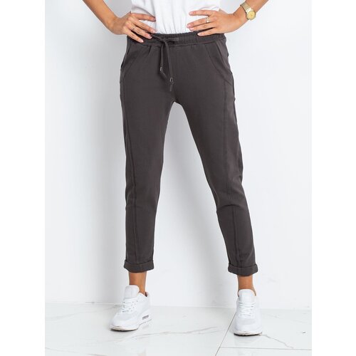 BASIC Feel Good Sweatpants-RV-DR-3589.08X-dark khaki Slike