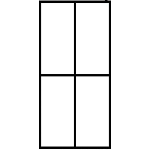 VidaXL Pregrada za tu&amp;scaron;iranje od mutnog kaljenog stakla 140 x 195 cm Slike