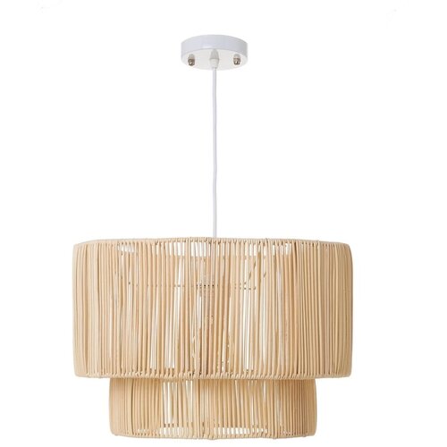 Casa Selecci&amp;oacute;n Stropna svjetiljka od ratana u prirodnoj boji sa sjenilom od ratana &amp;oslash; 38 cm Natural Way &amp;ndash; Slike