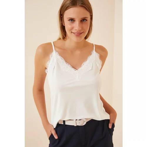 Happiness İstanbul Blouse - White - Regular fit