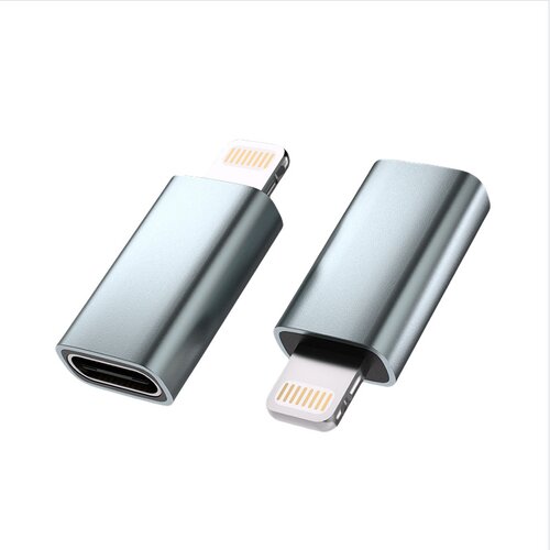 INF Adapter FA02: Lightning na Type-C, 10W, Siva, (5000291526) Cene