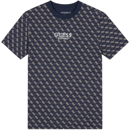 Guess OVERSIZE SS T-SHIRT Tamno plava Slike