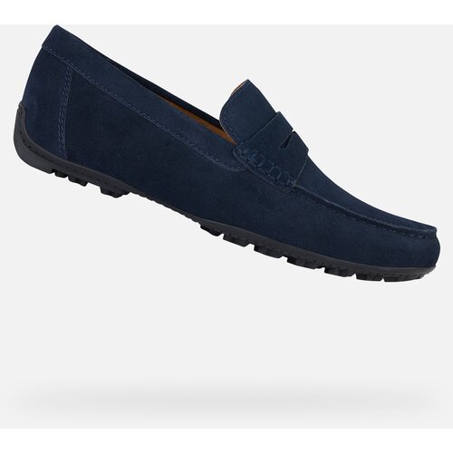 Geox Dark blue men&amp;#039;s moccasins Kosmopolis + Grip - Men&amp;#039;s Slike