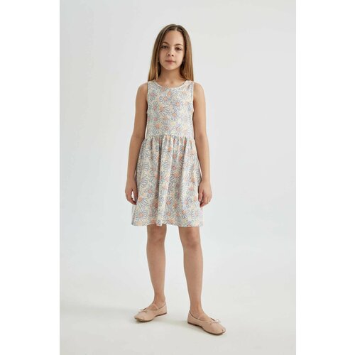 Defacto Girl Patterned Sleeveless Dress Slike