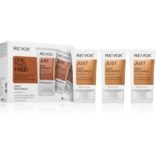 REVOX B77 JUST Daily Sun Shield zaščitna krema za obraz SPF 50+ Cene