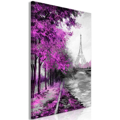  Slika - Paris Channel (1 Part) Vertical Pink 60x90 Cijene