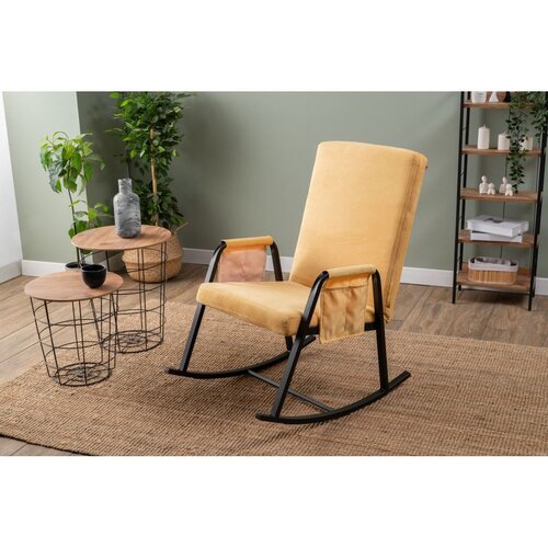 Atelier Del Sofa Oden Single - Mustard Mustard Rocking Chair Cene