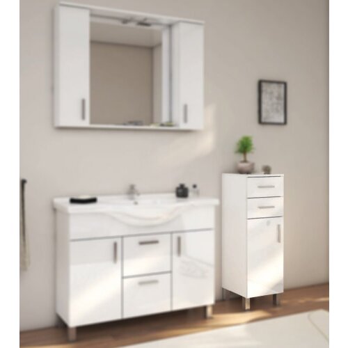 SENEX Kupaonički ormarić stojeći niski 90x33cm BIANCA KG0303 Cijene