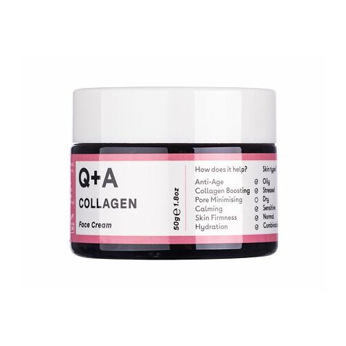 Q+A collagen učvrstitvena krema za obraz s kolagenom 50 g za ženske Cene