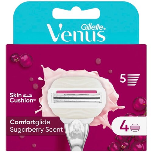 Venus Gillette Sugarberry dopune za brijač, 4kom Cene