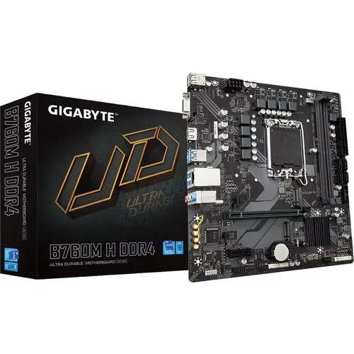 Gigabyte B760M H DDR4 (rev. 1.0) Intel B760 Express LGA 1700 micro ATX