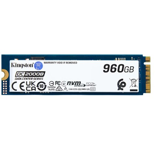  serverski nvme ssd kingston datacentar DC2000B 960GB 2280/7000MBs/1300MBs plp--- Cene