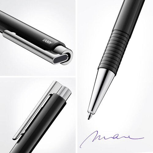  Kemijska olovka Lamy Logo Black (1.0) crni ispis M 204 M16 4026562 Slike