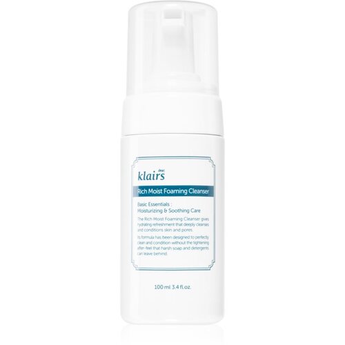 Klairs Rich Moist Foaming Cleanser čistilna pena z vlažilnim učinkom 100 ml Cene