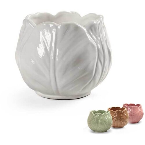 D&CASA Vaza Tulipan 14xh12cm / več barv / keramika, (5000267234) Cene