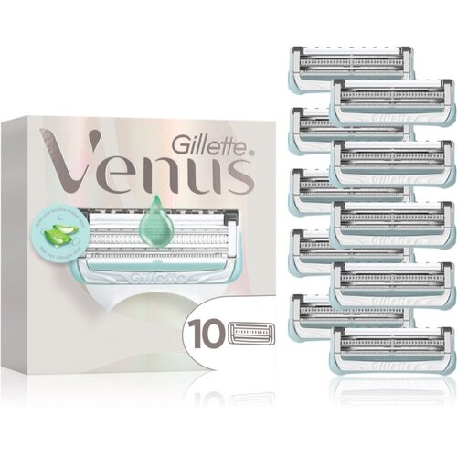 Gillette Venus Satin Care Pubic Hair&Skin zamjenske britvice za uređivanje bikini zone 10 kom Cijene