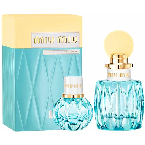Miu Miu poklon set za žene L'Eau Bleu parfem EDP 100 ml + EDP 20 ml Slike