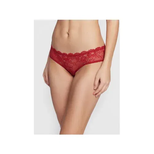 Triumph Klasične spodnje hlačke Tempting Lace 10182560 Rdeča