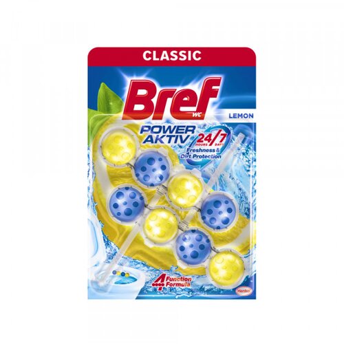 Olimp Sport Osveživač za WC šolju Bref kuglice 2x50g 2/1 lemon Cene