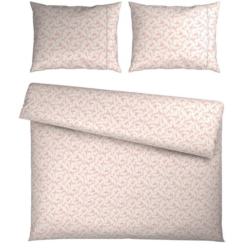 Esposa POSTELJNINA Mavie 200/200 cm saten srebrne barve, pink Slike