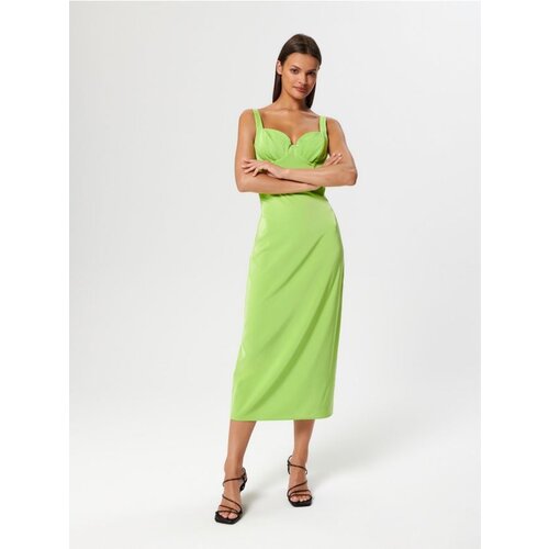 Sinsay ženska midi haljina s naramenicama VP221-70X Slike