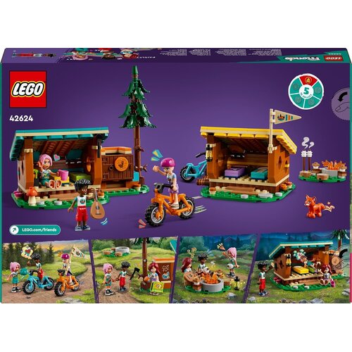 Lego Friends Pustolovski kamp Udobne koče &scaron;tevilka 42624 Cene