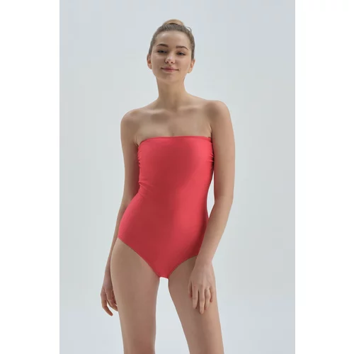 Dagi Swimsuit - Red - Plain