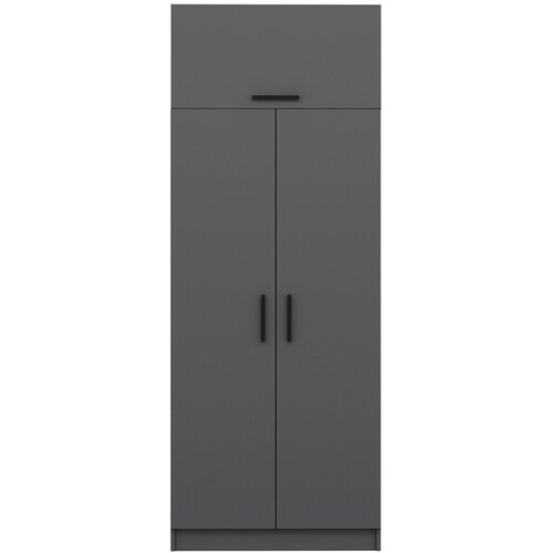 Hanah home Ormar Kale 90x235x52cm Antracit Cene