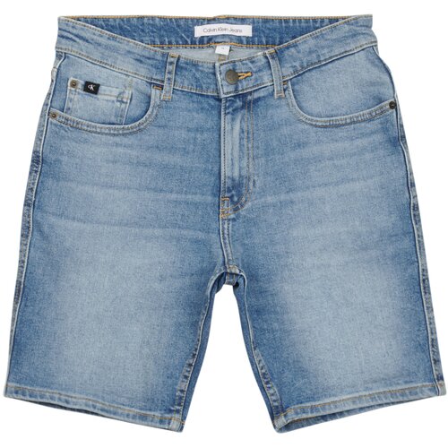 Calvin Klein Jeans Kratke hlače & Bermuda REG SHORT MID BLUE Modra Cene