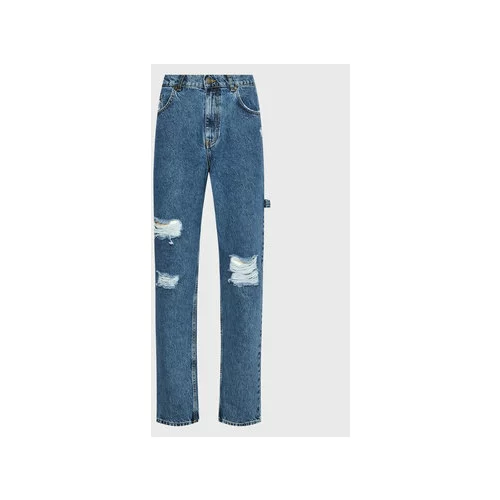 Karl Kani Jeans hlače Retro 6000154 Modra Relaxed Fit