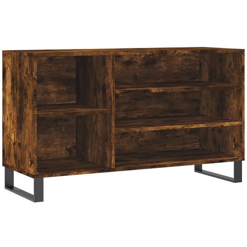 Maison Chic Omarica za obutev - Kopa za čevlje dimljeni hrast 102x36x60 cm inženirski les, (21777327) Cene