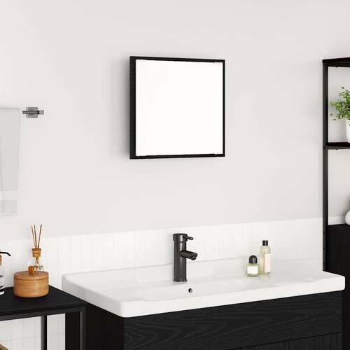  LED kupaonsko ogledalo Zidne Crni hrast 40 x 37 x 8.5 cm Cijene