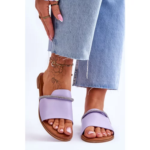 Kesi Elegant flat sandals purple Termen