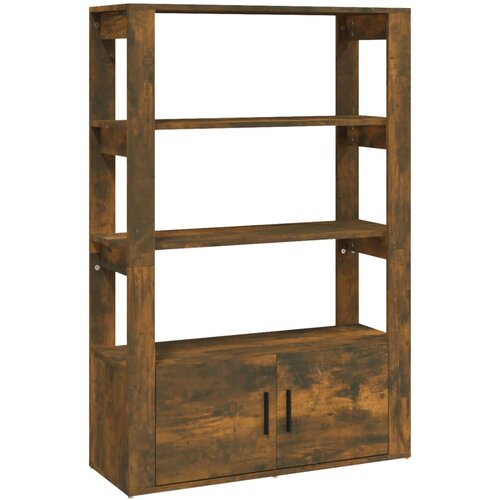 Maison Chic Komoda - Predalnik dimljeni hrast 80x30x119,5 cm inženirski les, (21718319) Cene
