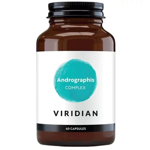 Viridian Nutrition Andrographis kompleks Viridian (60 kapsul)
