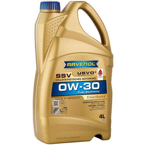 RAVENOL Motorno ulje SSV Fuel Economy 0W-30, 4 l Cene