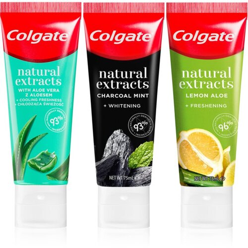 Colgate Naturals Mix prirodna zubna pasta 3x75 ml Slike