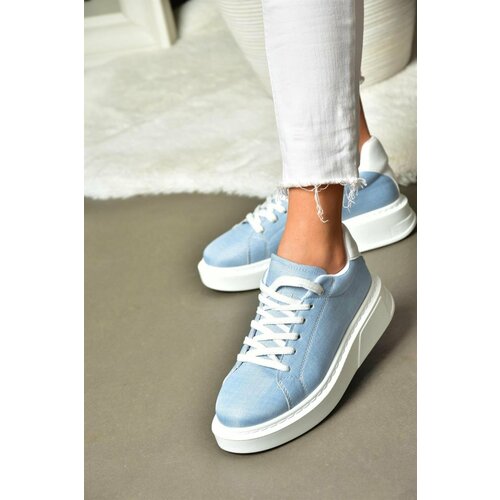 Fox Shoes P848231410 Blue/white Women's Sports Shoes Sneakers Slike