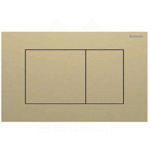 Geberit Sigma40 Square Tipka za dvokoličinsku tehniku ispiranja brušeni mesing easy-to-clean 115.629.QF.1 Cene