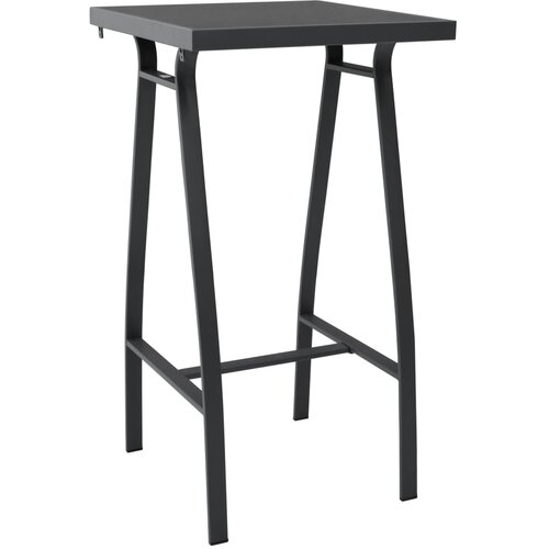 Vrtni barski stol crni 60 x 60 x 110 cm od kaljenog stakla Cijene