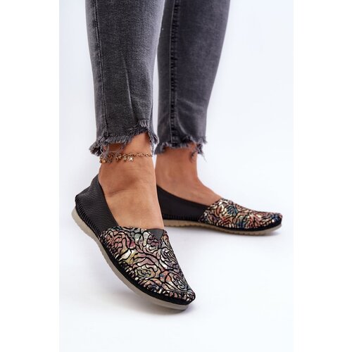Maciejka Women's Leather Ballerina Flats 1930B Black Cijene